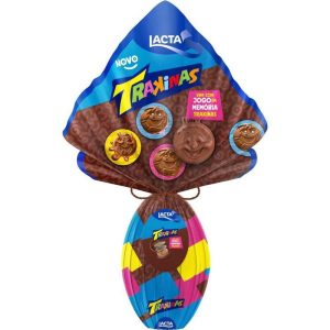 OVO DE PASCOA TRAKINAS LACTA 190G