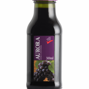 SUCO DE UVA TINTO INTEGRAL AURORA 300ML