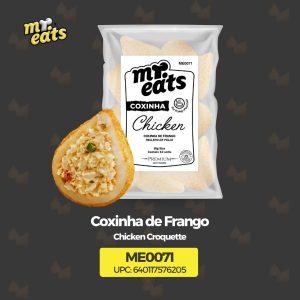 COXINHA DE FRANGO BIG MR. EATS ME0071 10 UNID