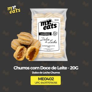 CHURROS DULCE LECHE FS 30 UNID MR. EATS ME0402