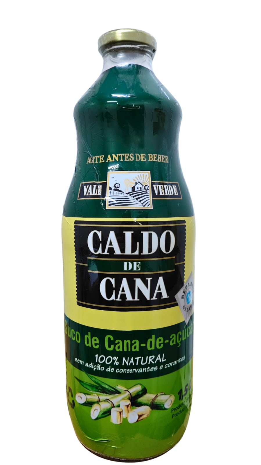 CALDO DE CANA NATURAL VALE VERDE 1.5L