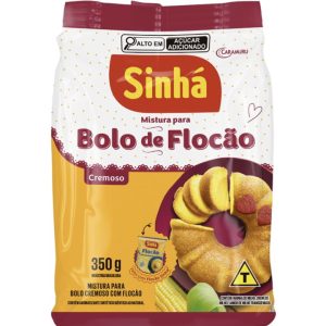 MISTURA PARA BOLO FLOCAO SINHA 350G