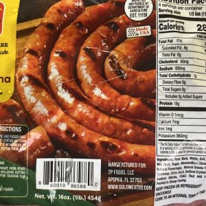 TOSCANINHA PORK GOLDEN MEAT  454G