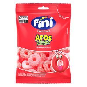 AROS AZEDINHO MORANGO FINI  80G